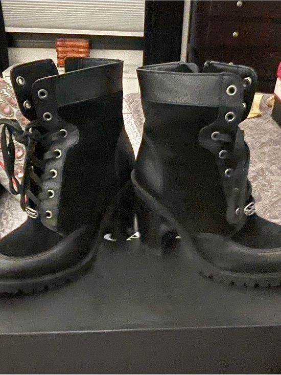 Coach Shoes - Coach Black Lace-Up Women's Ankle Boots